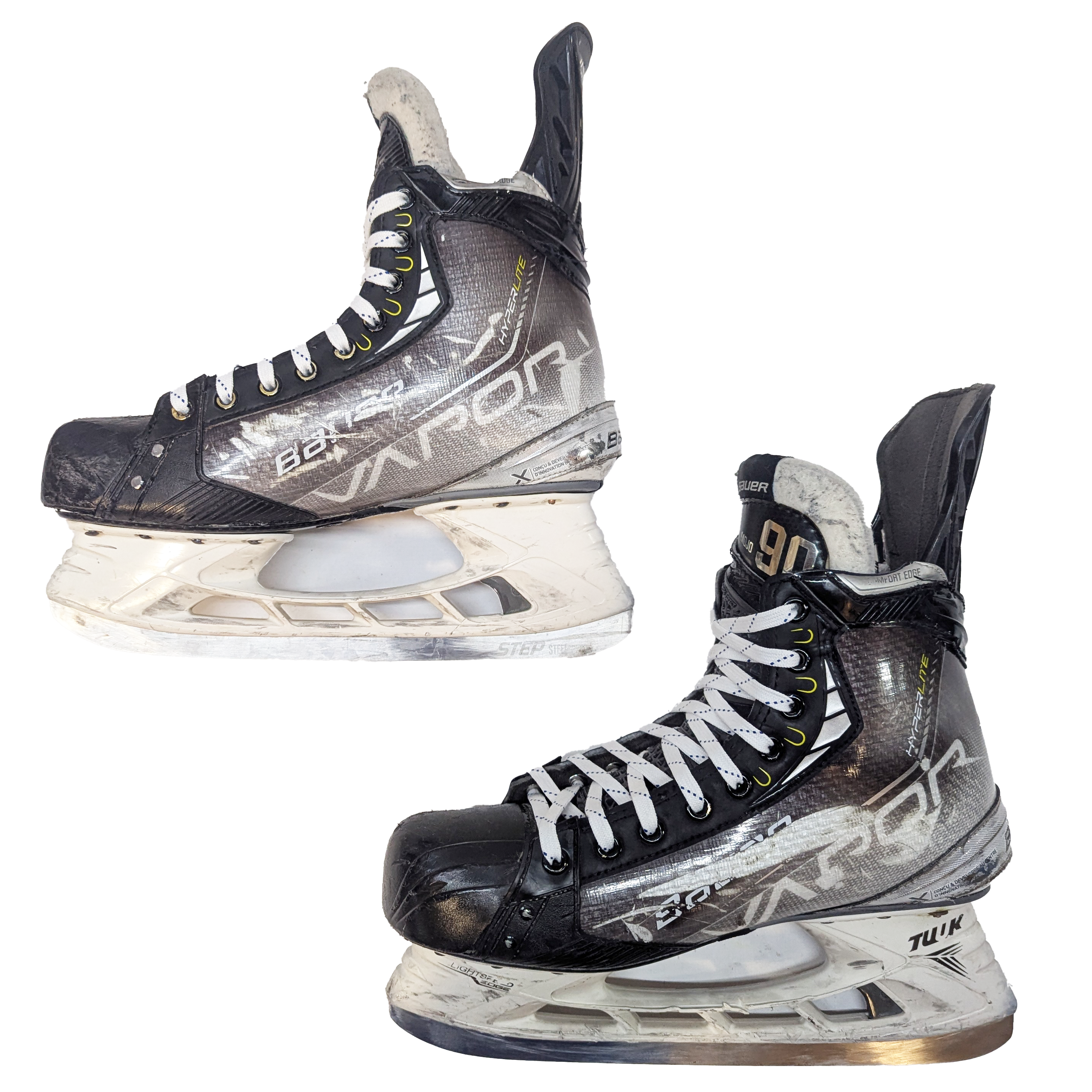 Bauer Vapor Hyperlite – Bâton de hockey AHL Pro Stock d'occasion – Taille 10D